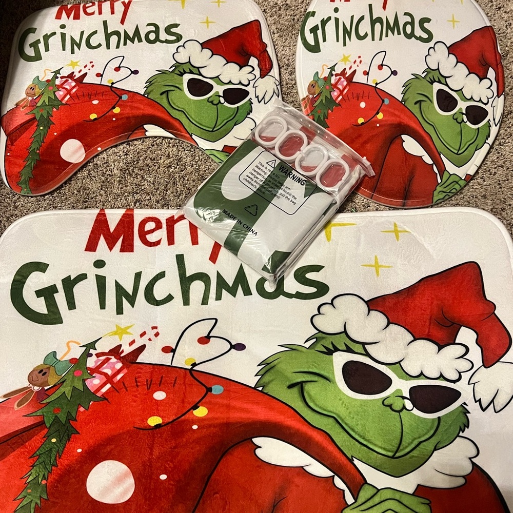 Grinchmas Holiday Bathroom Set